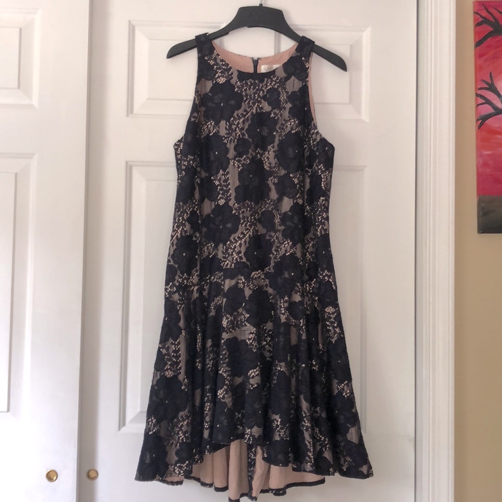 Eliza J floral lace special occasion dress